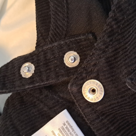 Gymboree boys 0-3 month black fire truck designed overalls euc - Picture 6 of 6